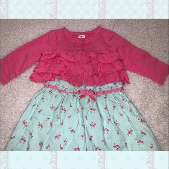2 Baby Girl Outfits by Carters *BUY2GET2FREE!* - Picture 4 of 10